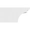 Ekena Millwork Standard Yorktown Architectural Grade PVC Rafter Tail, 6"W X 6"H X 12"L RFTP06X06X12YOR - alternate 3
